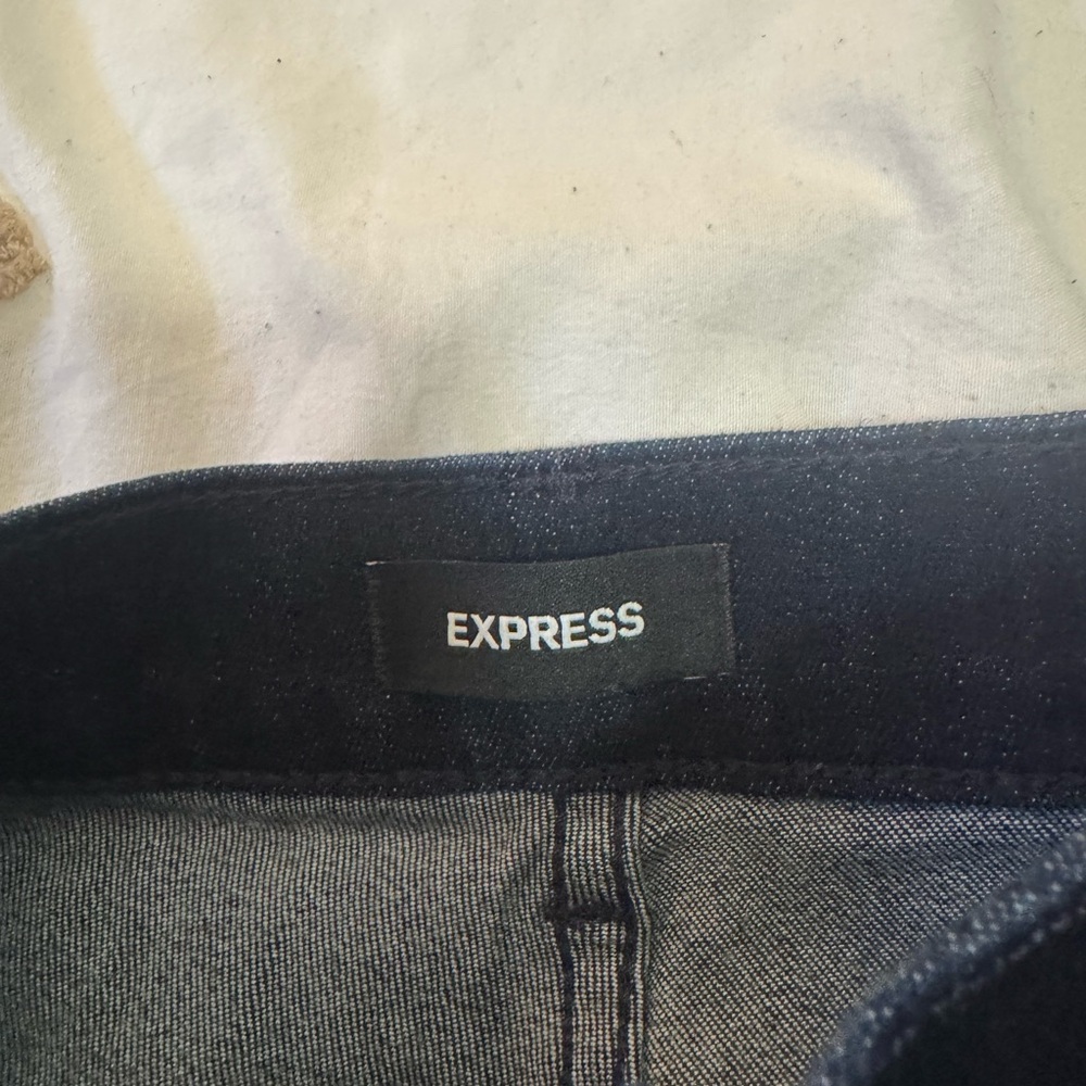 Women’s Express high rise boot jeans size 00R - Picture 5 of 7